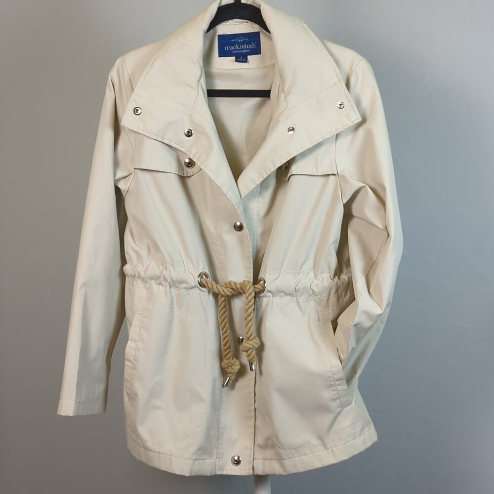 Mackintosh New England Utility Jacket | Woman's S | Drawstring Waist